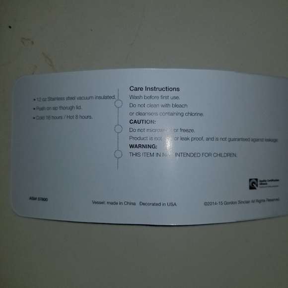 GORDON SINCLAIR 12oz WINE TUMBLERS - Picture 5 of 5